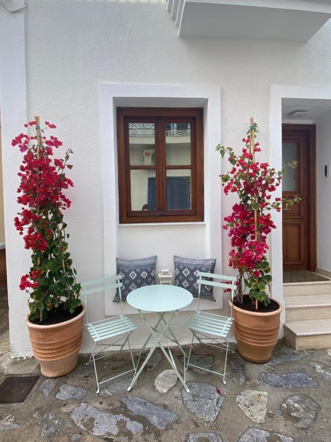 Olea White Villa Skiathos Town Bagian luar foto
