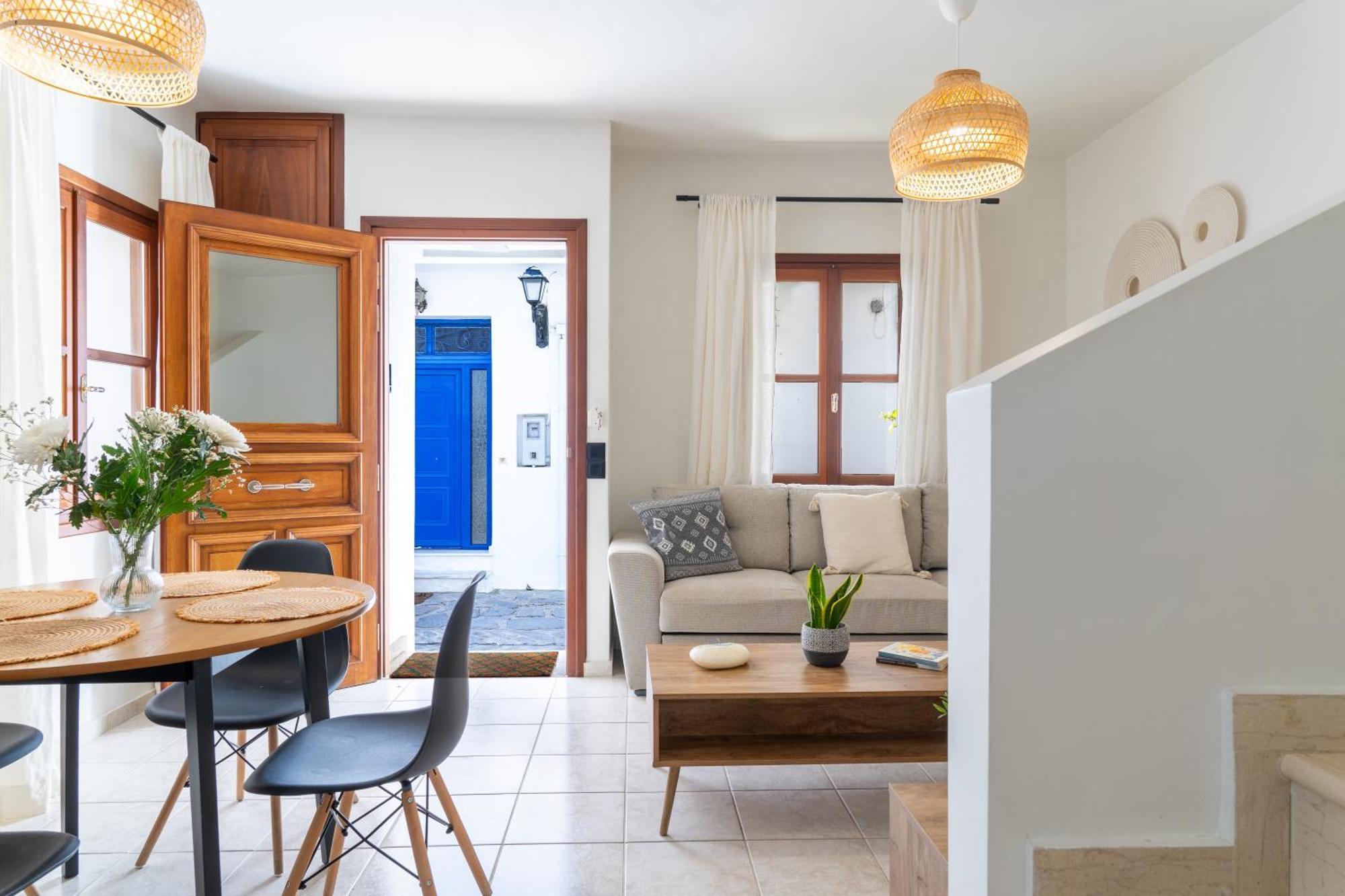 Olea White Villa Skiathos Town Bagian luar foto
